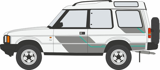 76DS1004 Land Rover Discovery 1 Davos White