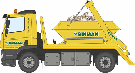 76DSL003 DAF Skip Lorry Mr Binman