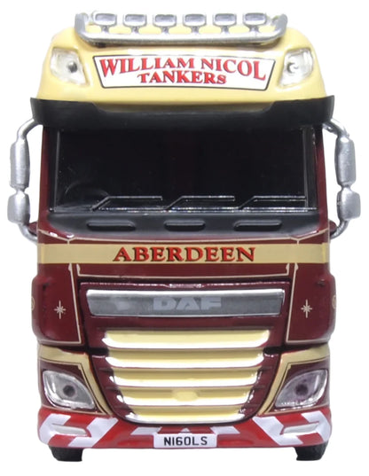 DAF XF Euro 6 Cylindrical Tanker William Nicol