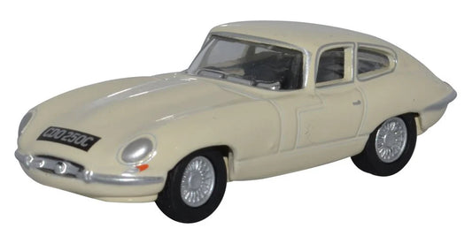 76ETYP004 Jaguar E Type Coupe Old English White