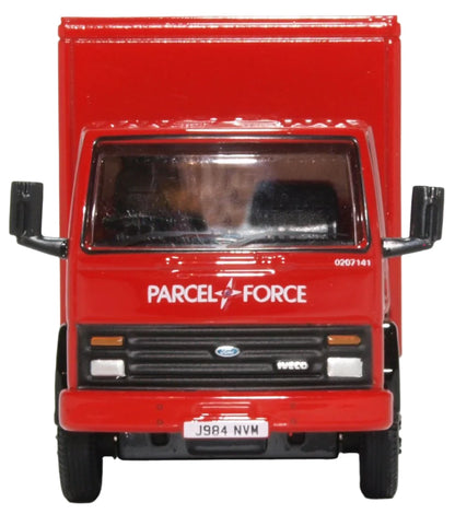 Parcelforce Trailer Oxford Diecast 76FCG005 Ford Cargo Box Van Parcelforce – Rails