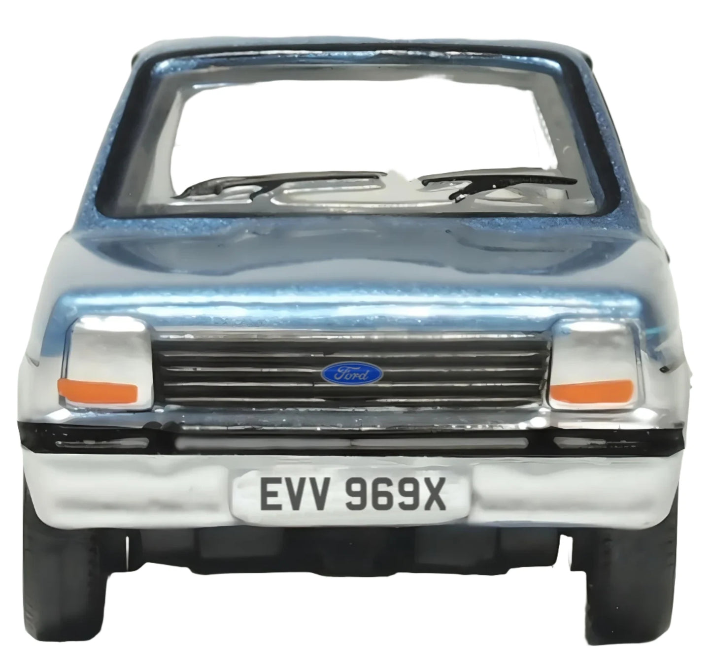 Ford Fiesta MkI Titan Blue/Strato Silver