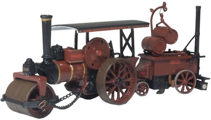 76FSR007 Fowler Steam Roller & Coleman Flapper Covenanter/Ayr County Council