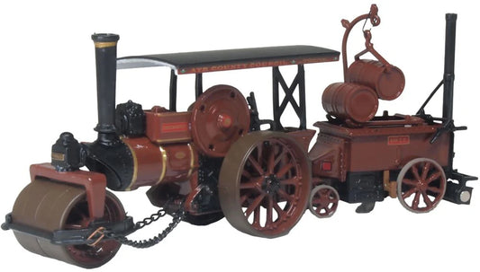 76FSR007 Fowler Steam Roller & Coleman Flapper Covenanter/Ayr County Council