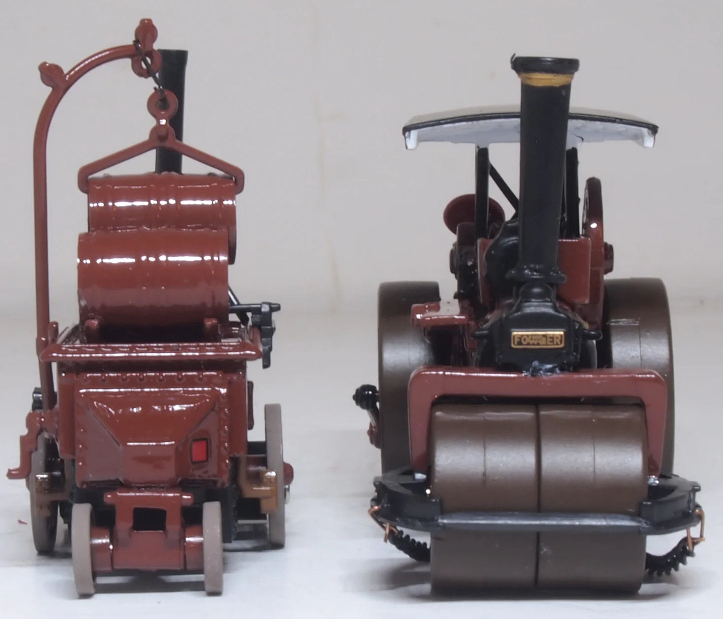 76FSR007 Fowler Steam Roller & Coleman Flapper Covenanter/Ayr County Council
