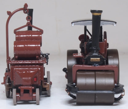 76FSR007 Fowler Steam Roller & Coleman Flapper Covenanter/Ayr County Council