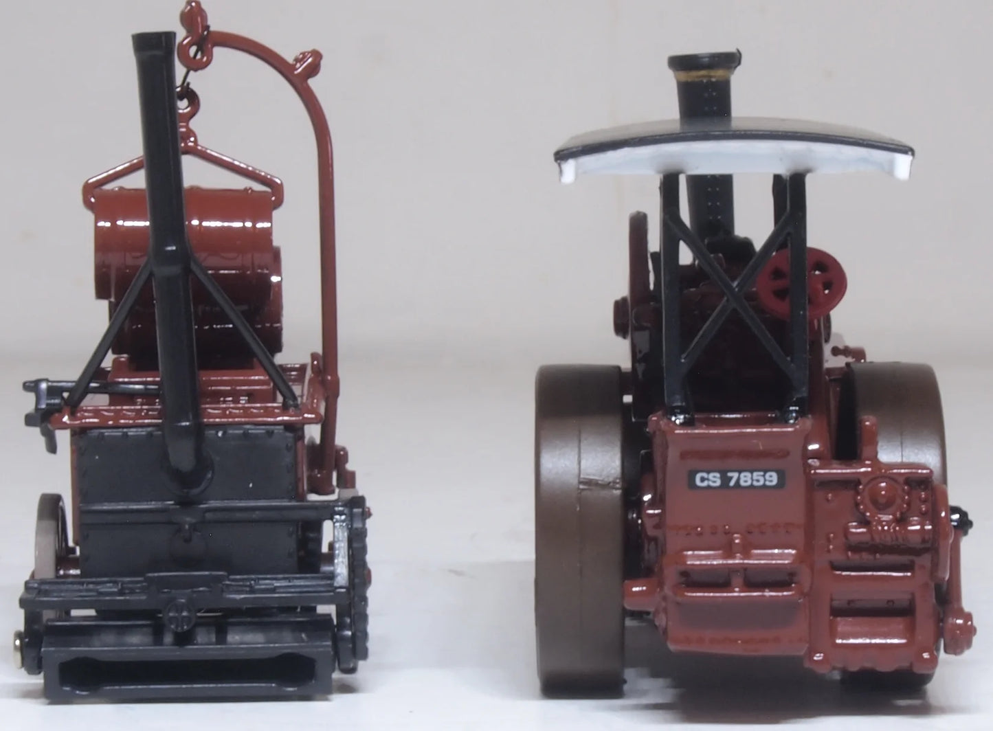 76FSR007 Fowler Steam Roller & Coleman Flapper Covenanter/Ayr County Council
