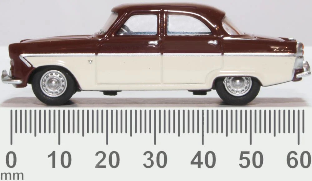 Ford Zodiac MkII Imperial Maroon/Ermine White
