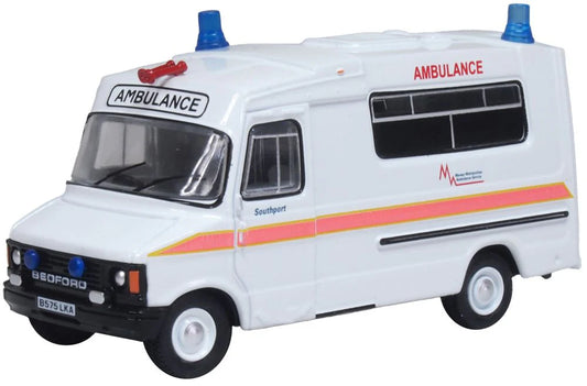 76HAN001 Bedford CF Hanlon Ambulance Merseyside Ambulance Service