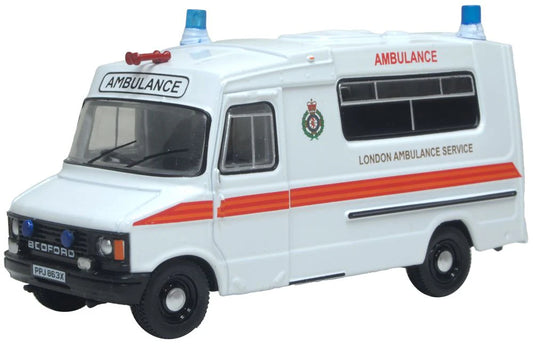 76HAN002 Bedford CF Hanlon Ambulance London Ambulance Service (OFAH)