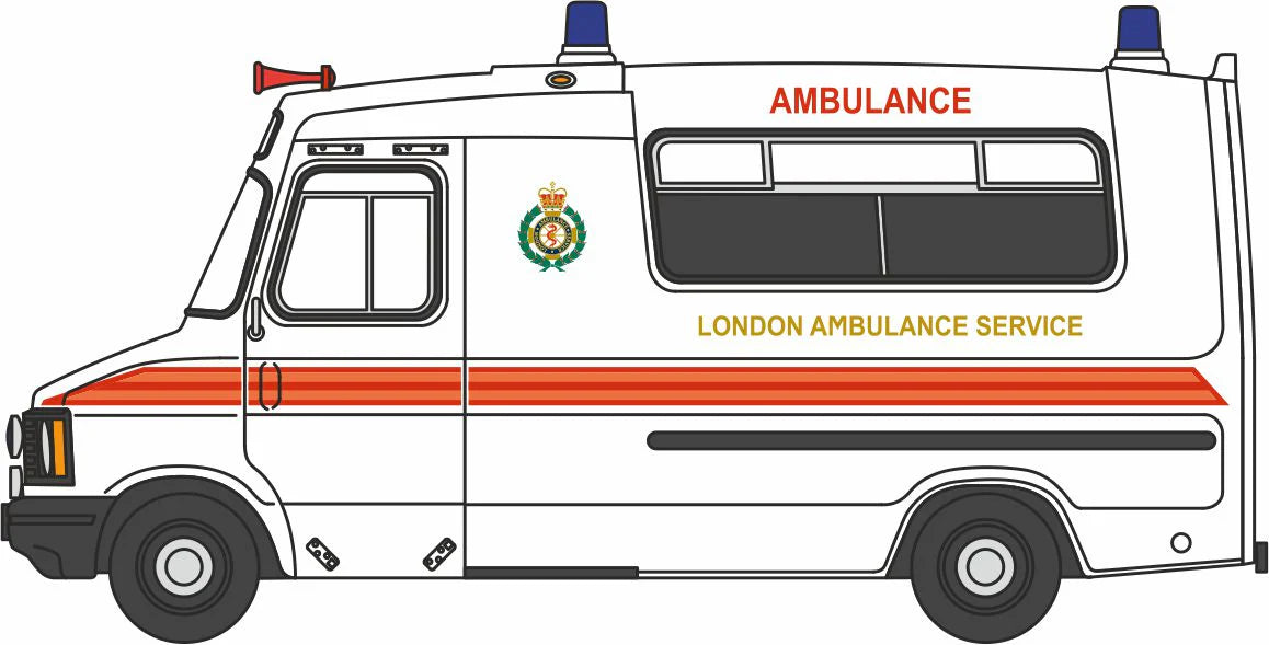 Bedford CF Hanlon Ambulance London Ambulance Service (OFAH)