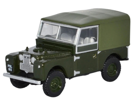 Land Rover Series I 88'' Canvas Bronze Green Plimsoll