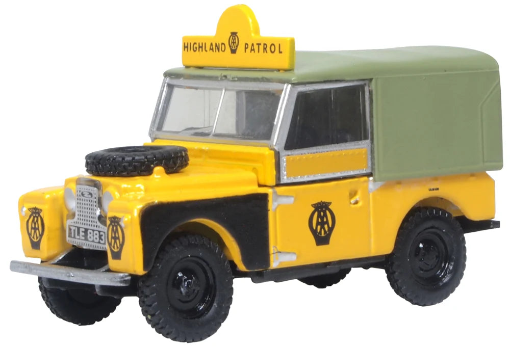 Land Rover Series I 88'' Canvas AA Highland Patrol