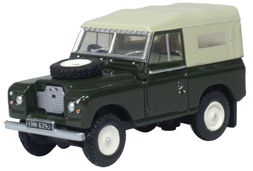 Land Rover Series 2A SWB Canvas Bronze Green