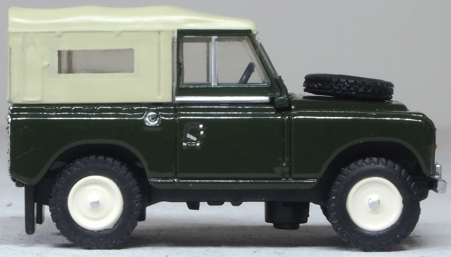 Land Rover Series 2A SWB Canvas Bronze Green