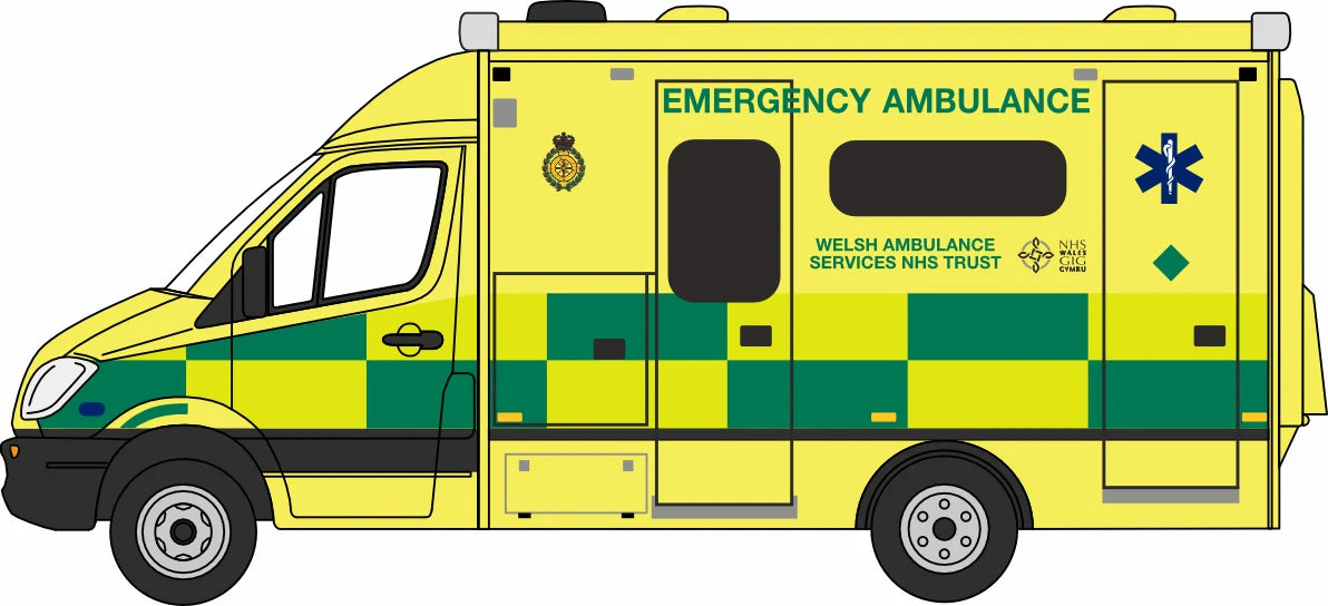 Mercedes Ambulance Wales