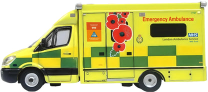 Mercedes Ambulance London Ambulance Service Remembrance Day