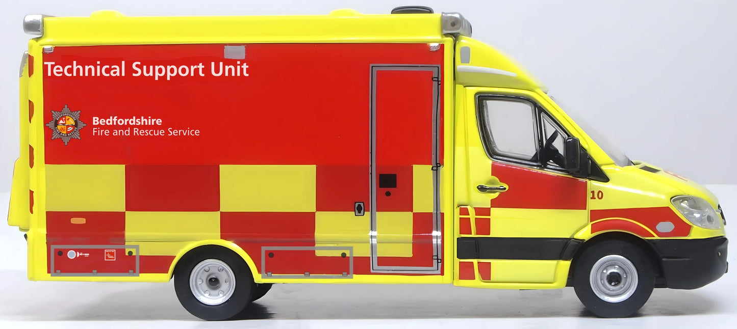 Mercedes Ambulance Bedfordshire Fire & Rescue Support Unit
