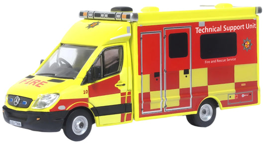 Mercedes Ambulance Bedfordshire Fire & Rescue Support Unit