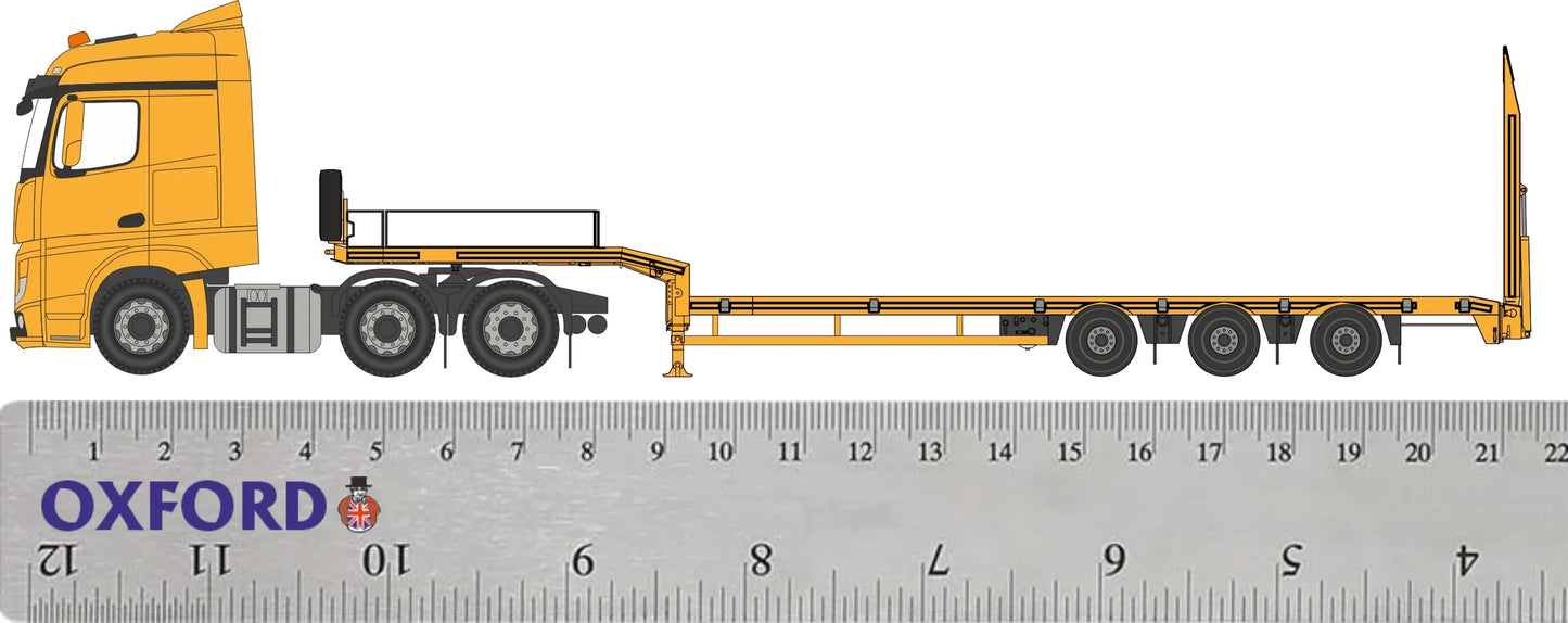 Mercedes Actros Semi Low Loader & 531 70 Loadall