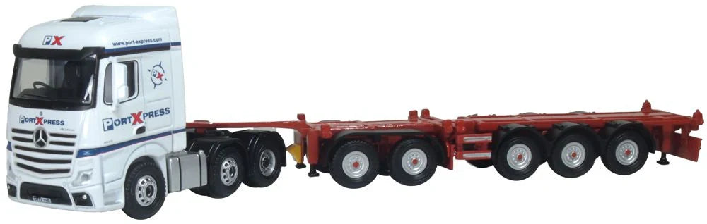Pre-Owned 76MB013 Mercedes Actros SSC D-tec Combitrailer Port Express