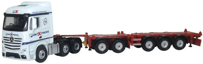 Pre-Owned 76MB013 Mercedes Actros SSC D-tec Combitrailer Port Express