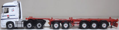 76MB013 Mercedes Actros SSC D-tec Combitrailer Port Express