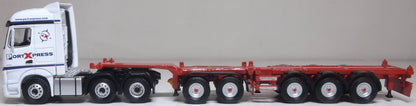 Pre-Owned 76MB013 Mercedes Actros SSC D-tec Combitrailer Port Express