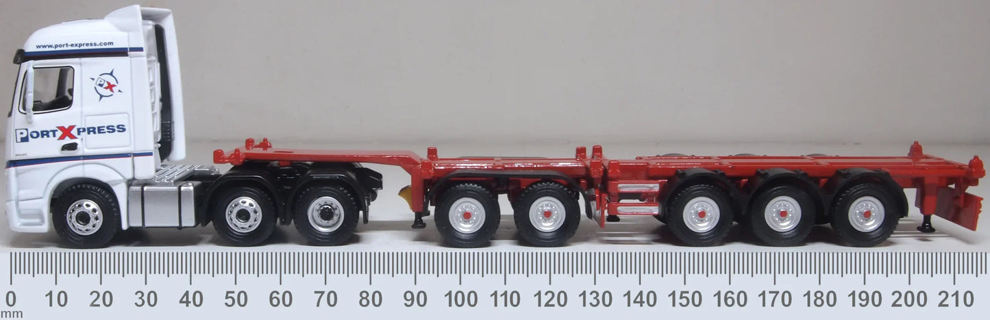 Pre-Owned 76MB013 Mercedes Actros SSC D-tec Combitrailer Port Express