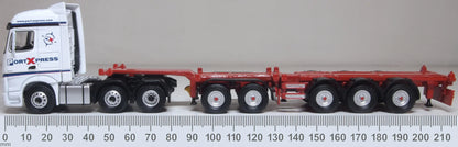 Pre-Owned 76MB013 Mercedes Actros SSC D-tec Combitrailer Port Express