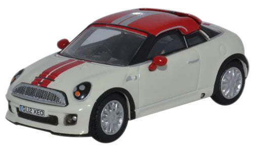 Mini Coupe Pepper White/Chilli Red