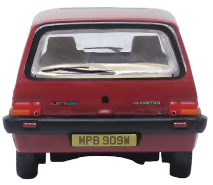 Austin Mini Metro Vermillion Princess Diana