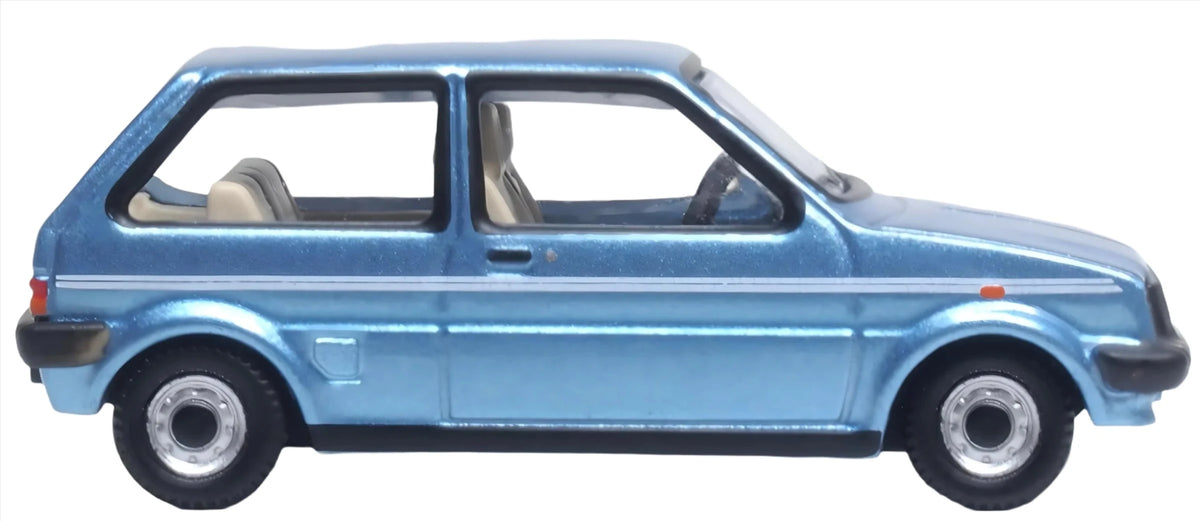 Rust Coloured Mini Metro Oxford Diecast 76MET002 Austin Mini Metro Denim Blue Metallic – Rails