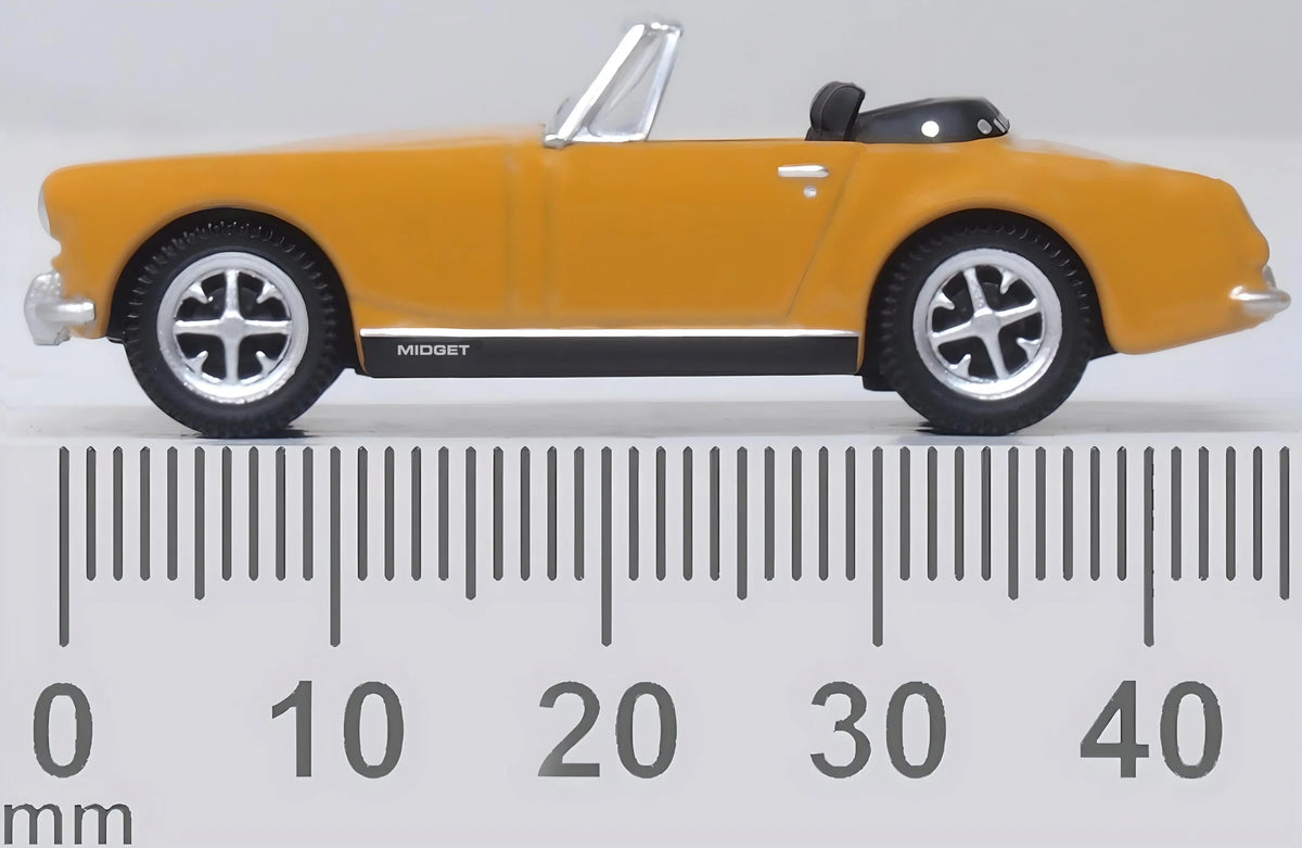 Mg Midget Frame Rails Oxford Diecast 76MGM002 MG Midget MkIII Bronze Yellow – Rails