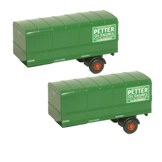 76MH008T Southern Box Twin Trailer Pack