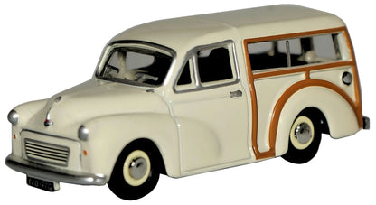 Morris Minor Traveller Old English White