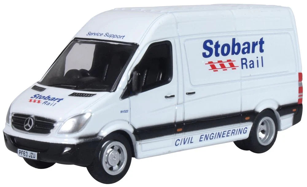 76MSV002 Mercedes Sprinter Van Stobart Rail