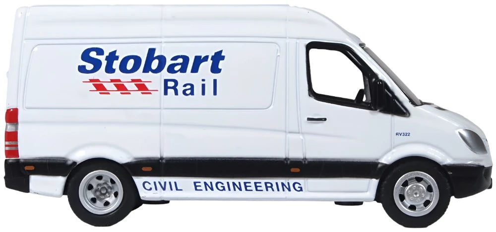 76MSV002 Mercedes Sprinter Van Stobart Rail