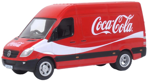 Oxford Diecast 76MSV007CC Mercedes Sprinter Coca Cola – Rails