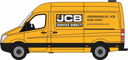 76MSV008 Mercedes Sprinter Van Greenshields JCB