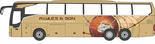 76MT002 Mercedes Tourismo 3 Axle A. Lyles & Son