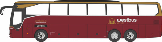 76MT003 Mercedes Tourismo 3 Axle Westbus