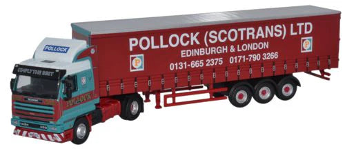 Scania 143 40ft Curtainside Pollock