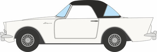 76SA002 Sunbeam Alpine Series 2 Hard Top Old English White