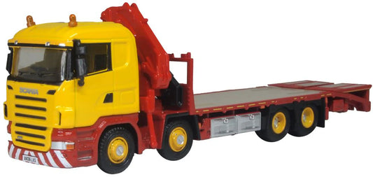 76SCL005 Scania Crane Lorry Yellow