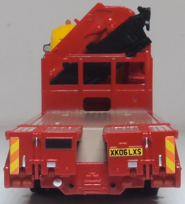 76SCL005 Scania Crane Lorry Yellow