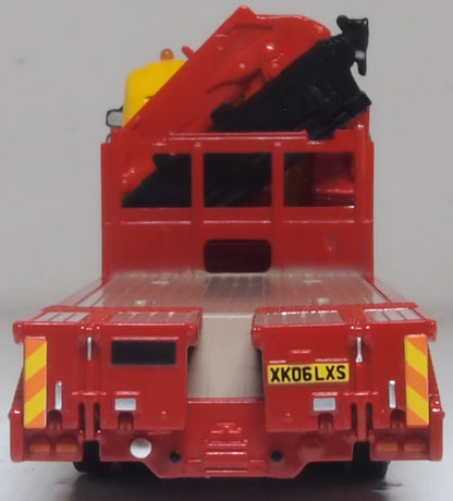 76SCL005 Scania Crane Lorry Yellow