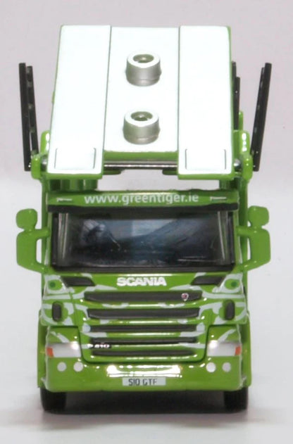 Scania P Car Transporter Green Tiger