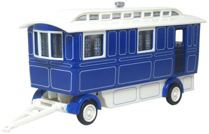 76SCV003 Showmans Caravan Blue/Cream