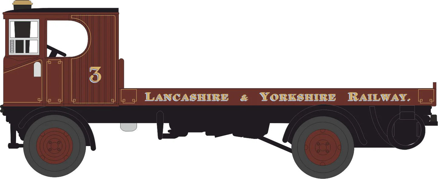 Lancashire & Yorkshire Railway Sentinel Flatbed